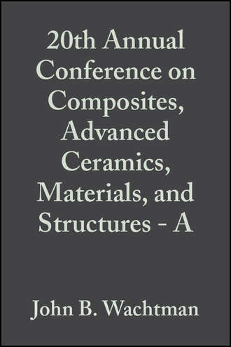 John Wachtman B.. 20th Annual Conference on Composites, Advanced Ceramics, Materials, and Structures - A