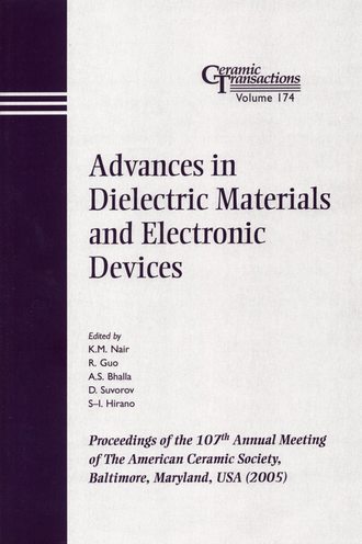 D.  Suvorov. Advances in Dielectric Materials and Electronic Devices