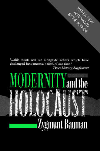 Zygmunt Bauman. Modernity and the Holocaust