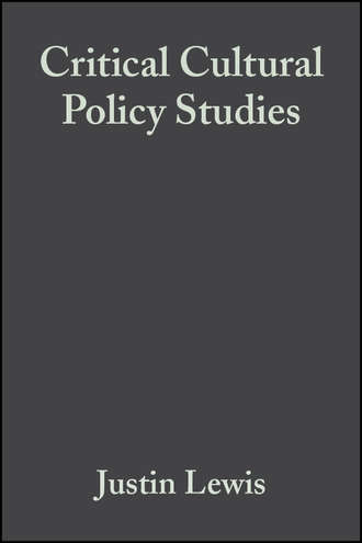 Toby  Miller. Critical Cultural Policy Studies