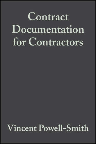 Vincent Powell-Smith. Contract Documentation for Contractors