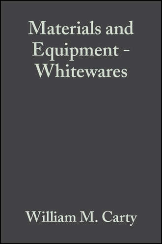 William Carty M.. Materials and Equipment - Whitewares