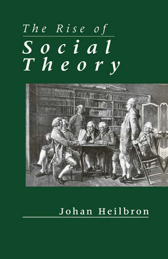 Johan  Heilbron. The Rise of Social Theory