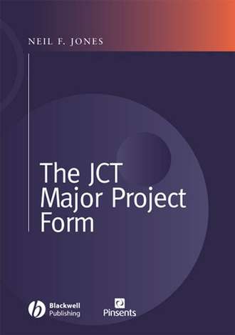 Neil Jones F.. The JCT Major Project Form