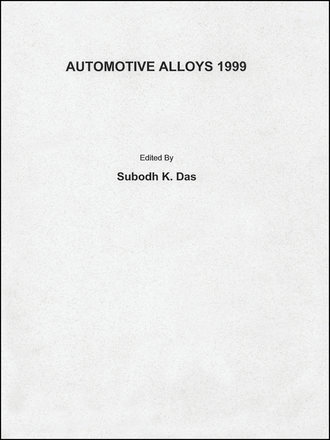 Subodh Das K.. Automotive Alloys 1999