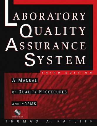 Thomas Ratliff A.. The Laboratory Quality Assurance System