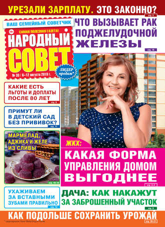 Народный совет №33/2019. Группа авторов