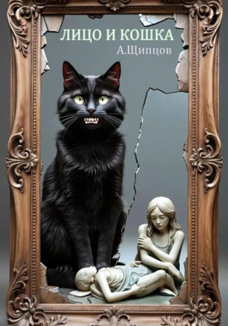 Лицо и кошка. 