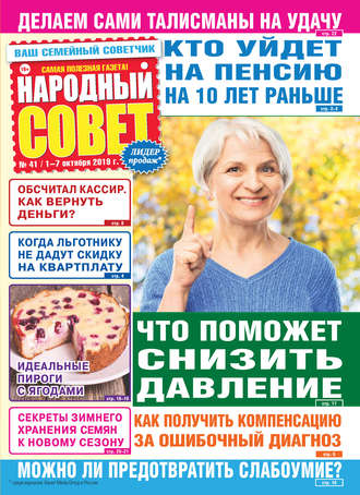 Народный совет №41/2019. Группа авторов