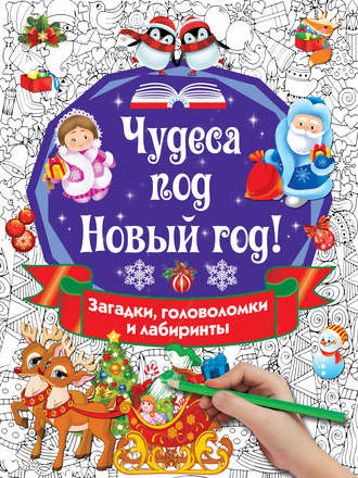 Чудеса под Новый год! Загадки, головоломки и лабиринты. 