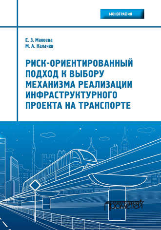 Е. З. Макеева. Риск-ориентированный подход к выбору механизма реализации инфраструктурного проекта на транспорте