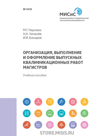 Организация, выполнение и оформление выпускных квалификационных работ магистров. М. Г. Наумова