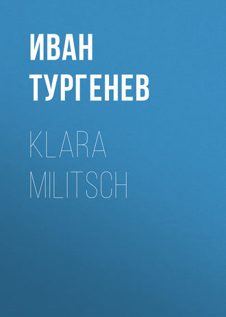 Klara Militsch. 