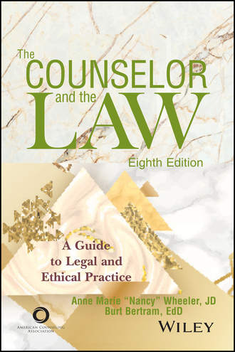 Anne Marie Wheeler. The Counselor and the Law