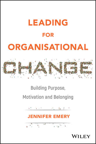 Jennifer Emery. Leading for Organisational Change