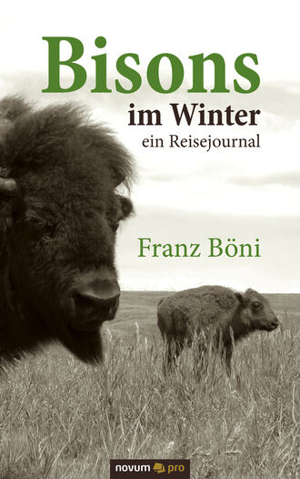 Franz  Boni. Bisons im Winter