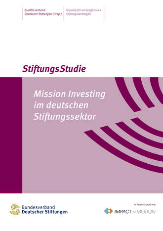 Melinda Weber. Mission Investing im deutschen Stiftungsektor