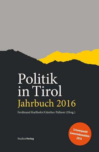 Группа авторов. Politik in Tirol. Jahrbuch 2016