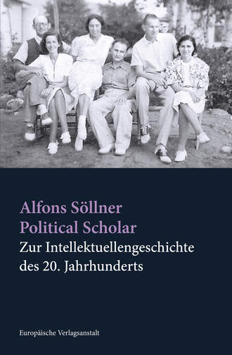 Alfons  Sollner. Political Scholar