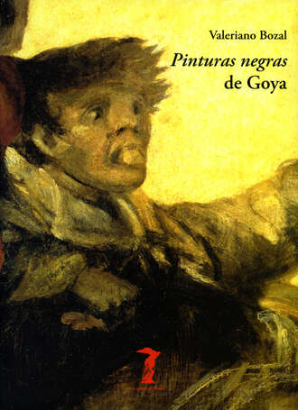 Valeriano Bozal. Pinturas negras de Goya