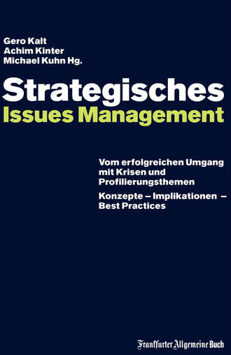 Группа авторов. Strategisches Issues Management