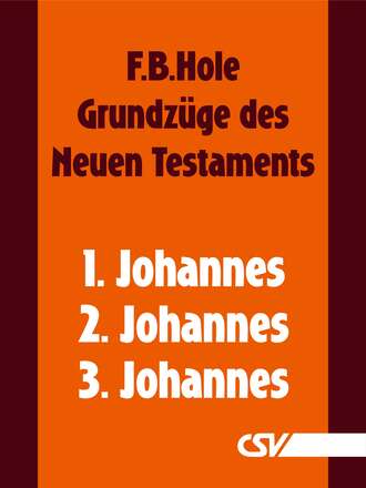 F. B.  Hole. Grundz?ge des Neuen Testaments - 1., 2. & 3. Johannes