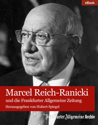 Frankfurter Allgemeine  Archiv. Marcel Reich-Ranicki