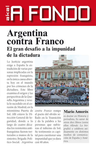 Mario Amor?s Quiles. Argentina contra Franco