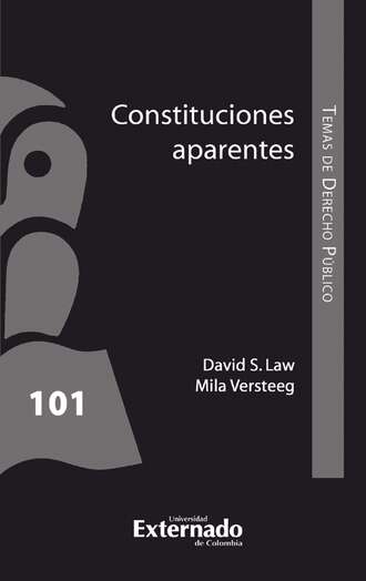 David S. Law. Constituciones aparentes