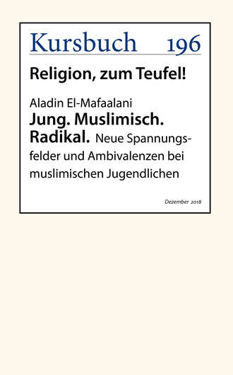 Aladin  El-Mafaalani. Jung. Muslimisch. Radikal.