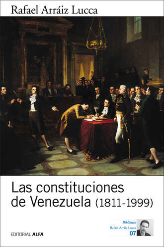 Rafael Arr?iz Lucca. Las constituciones de Venezuela (1811-1999)