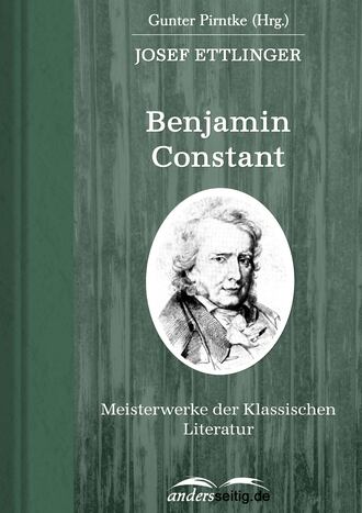 Josef Ettlinger. Benjamin Constant
