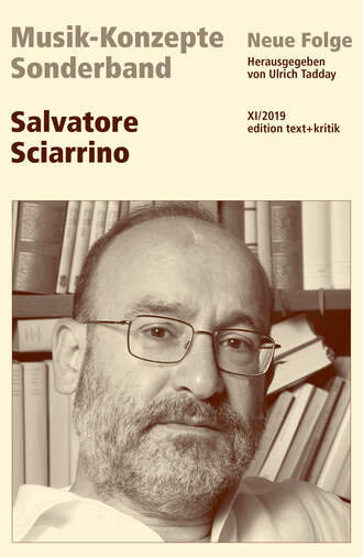 Группа авторов. MUSIK-KONZEPTE Sonderband - Salvatore Sciarrino