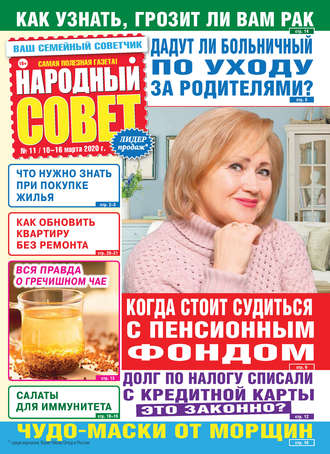 Народный совет №11/2020. Группа авторов