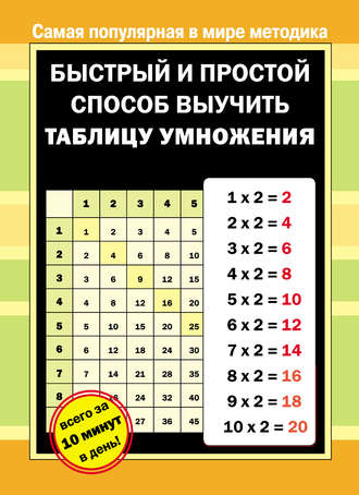 Быстрый и простой способ выучить таблицу умножения. Группа авторов