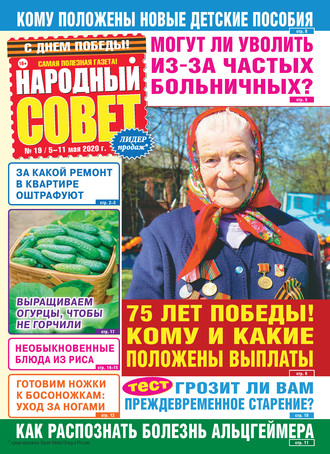 Народный совет №19/2020. Группа авторов