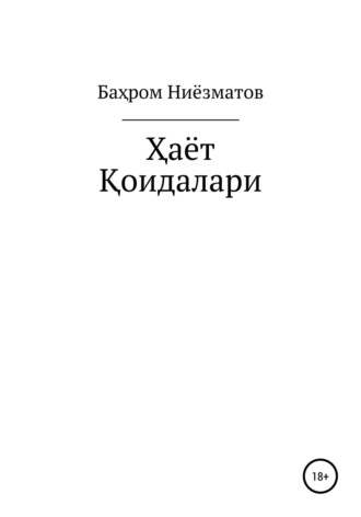 ҲАЁТ ҚОИДАЛАРИ. Баҳром Бахтиёрович Ниёзматов