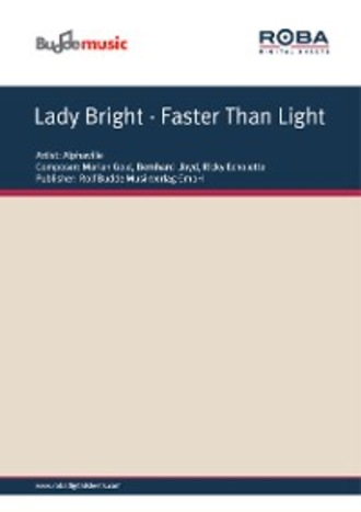 Marian Gold. Lady Bright - Faster Than Light
