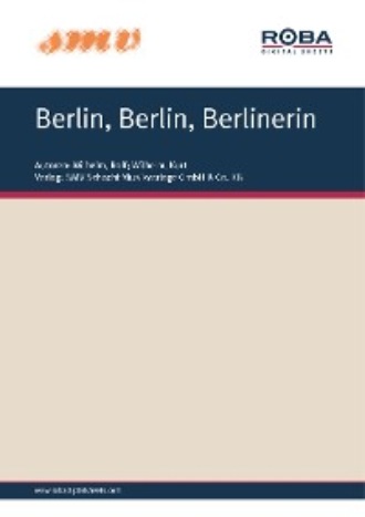 Kurt Wilhelm. Berlin, Berlin, Berlinerin