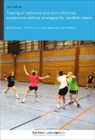 J?rg Madinger. Training of defensive and semi-offensive cooperative defense strategies for handball teams