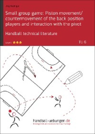J?rg Madinger. Small group game: Piston movement/countermovement of the back position players and interaction with the pivot (TU 6)