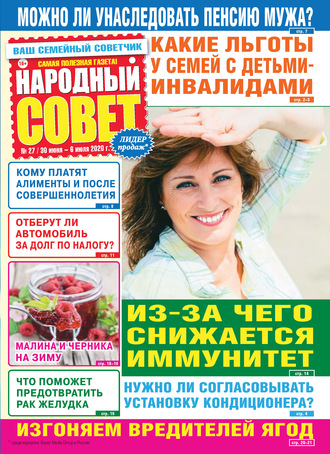 Народный совет №27/2020. Группа авторов