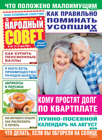 Народный совет №30/2020. Группа авторов