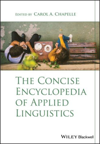 Carol A. Chapelle. The Concise Encyclopedia of Applied Linguistics