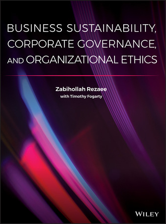 Zabihollah  Rezaee. Business Sustainability, Corporate Governance, and Organizational Ethics