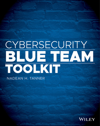 Nadean H. Tanner. Cybersecurity Blue Team Toolkit