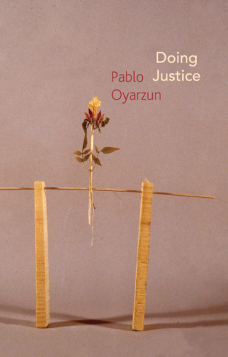 Pablo Oyarzun. Doing Justice