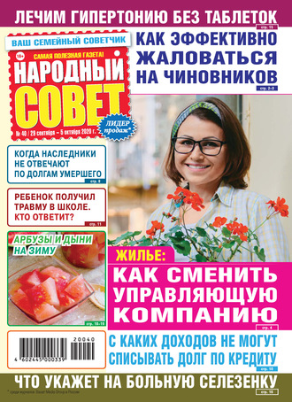 Народный совет №40/2020. Группа авторов