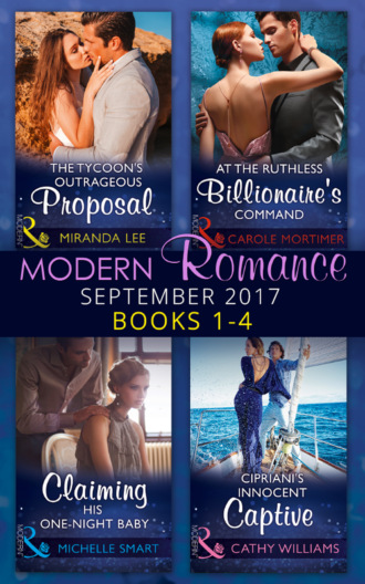 Кэрол Мортимер. Modern Romance September 2017 Books 1 - 4