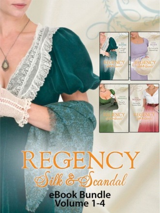 Louise Allen. Regency Silk & Scandal eBook Bundle Volumes 1-4